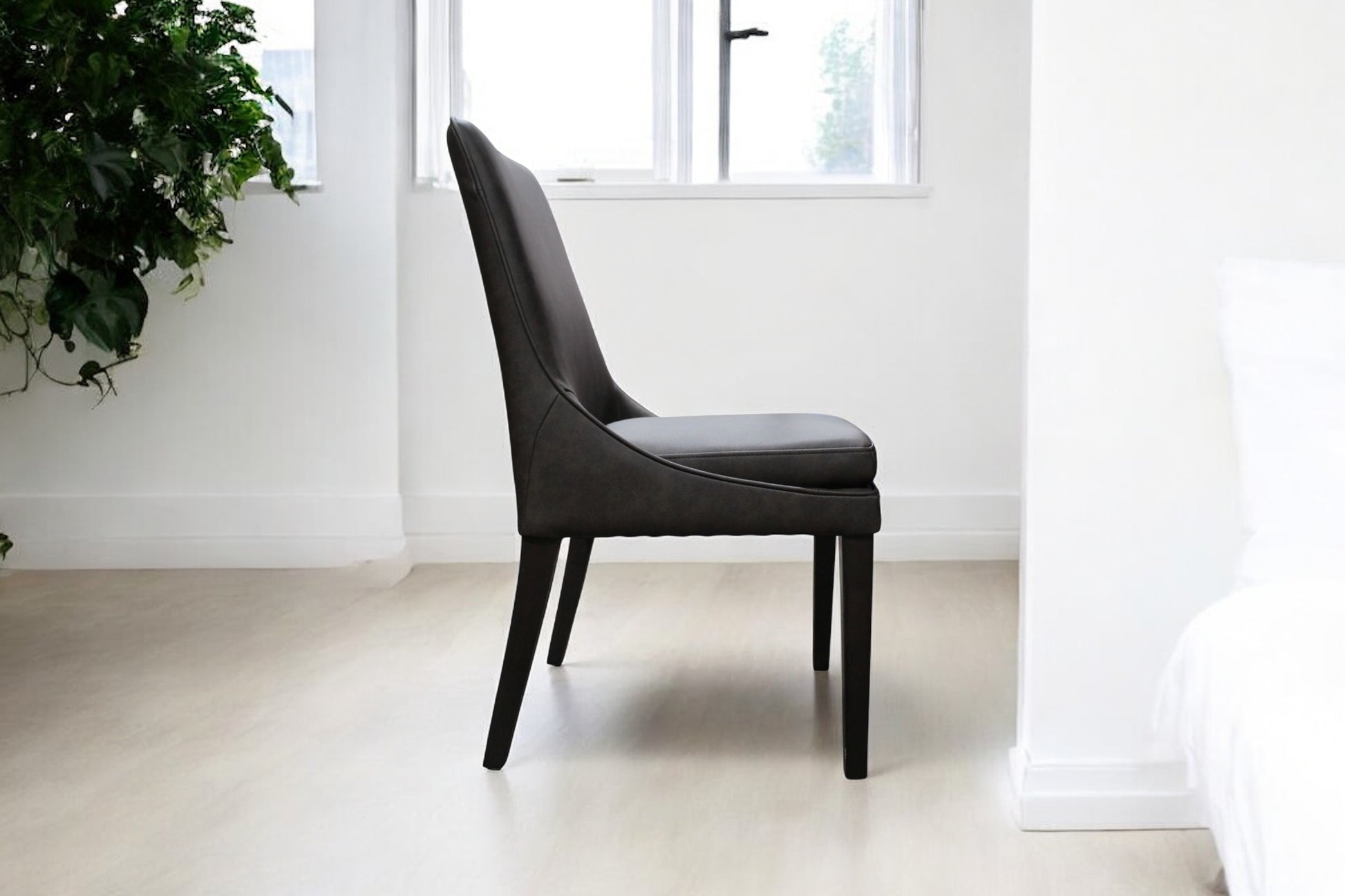 HLHF 1229 Coated Fabric Dining Chair - Brown Dining Furniture Store Burlington Ontario Near Me 
