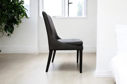 HLHF 1229 Coated Fabric Dining Chair - Brown Dining Furniture Store Burlington Ontario Near Me 