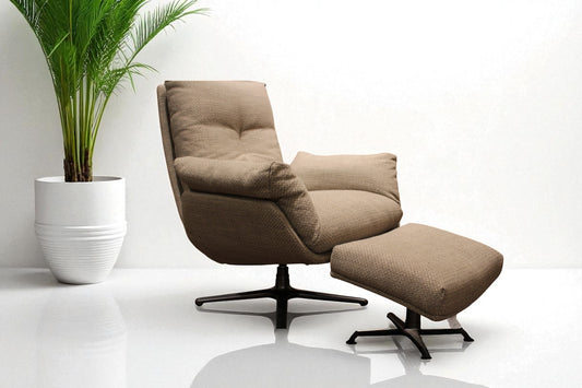 HLHF Contour Chair & Ottoman Accent Chairs Furniture Store Burlington Ontario Near Me 