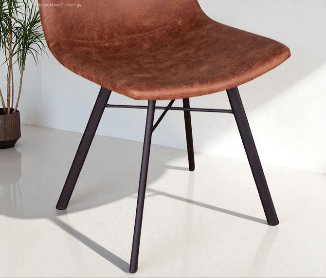HLHF Sam Dining Chair - Trapper Brown Dining Furniture Store Burlington Ontario Near Me 