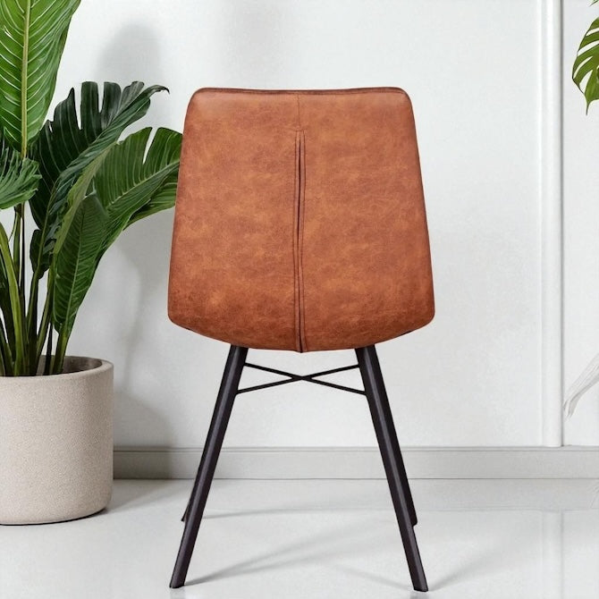 HLHF Sam Dining Chair - Trapper Brown Dining Furniture Store Burlington Ontario Near Me 