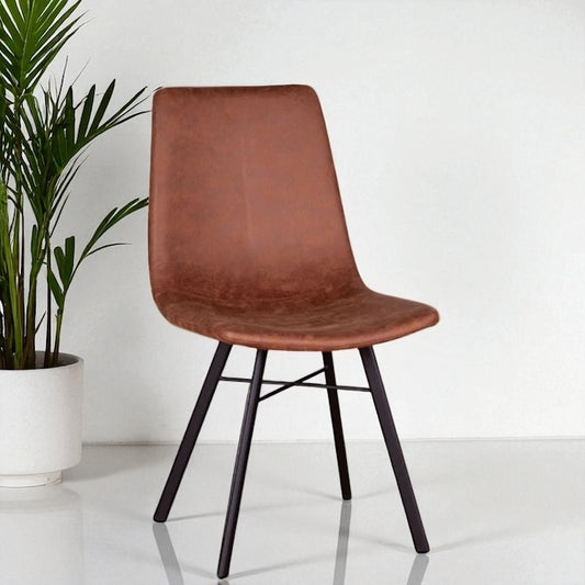 HLHF Sam Dining Chair - Trapper Brown Dining Furniture Store Burlington Ontario Near Me 