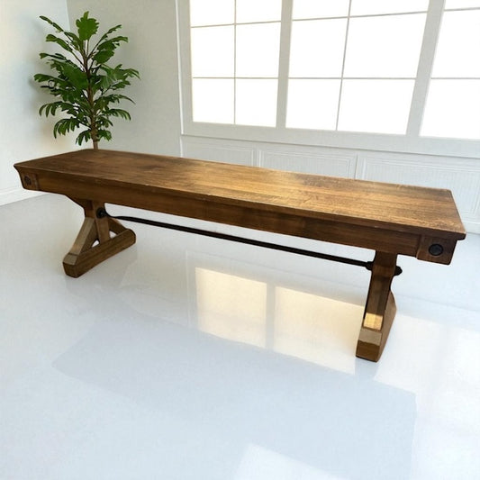 HLHF Rafters Dining Bench Dining Furniture Store Burlington Ontario Near Me 