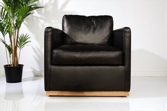 HLHF Club Swivel Accent Chair - Black Accent Chairs, Living Furniture Store Burlington Ontario Near Me 