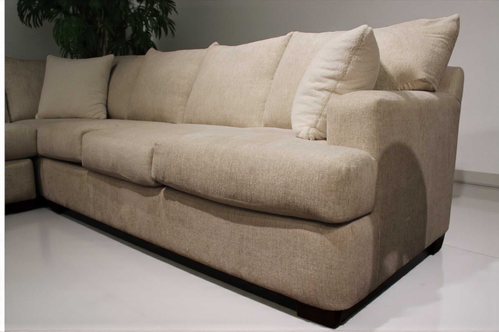 HLHF Kinston Fabric Sectional - Artesia Opal Living Furniture Store Burlington Ontario Near Me 