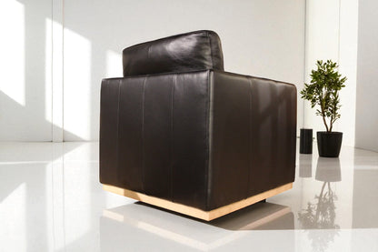 HLHF Club Swivel Accent Chair - Black Accent Chairs, Living Furniture Store Burlington Ontario Near Me 