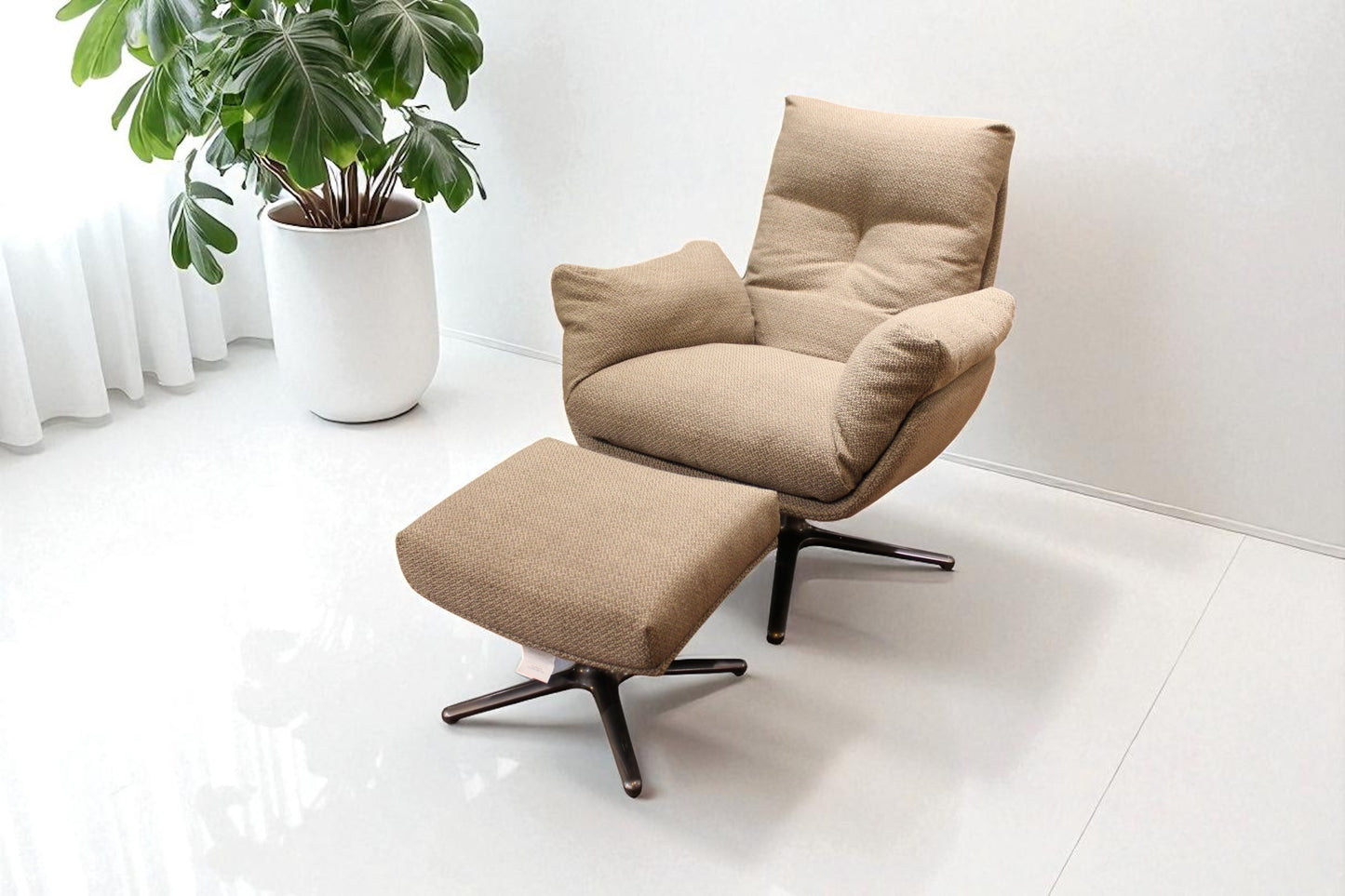 HLHF Contour Chair & Ottoman Accent Chairs Furniture Store Burlington Ontario Near Me 
