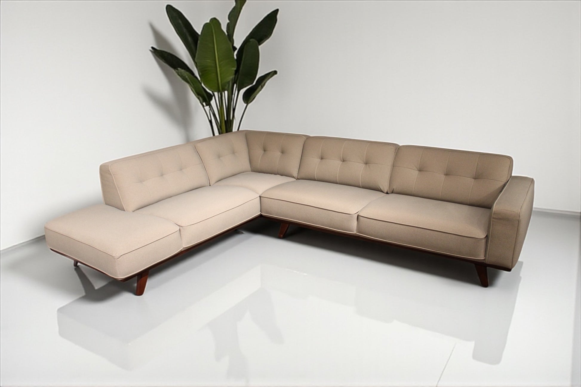 HLHF Vesper Sand Sectional Living Furniture Store Burlington Ontario Near Me 
