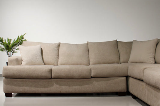 HLHF Kinston Fabric Sectional - Artesia Opal Living Furniture Store Burlington Ontario Near Me 