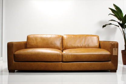 HLHF Saddle Tan Leather Sofa Living, New Arrivals Furniture Store Burlington Ontario Near Me 