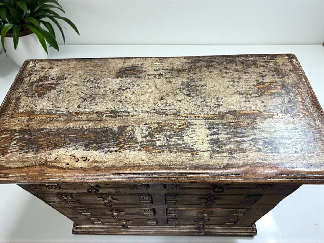 HLHF Floral Drawer Chest Occasional Furniture Store Burlington Ontario Near Me 
