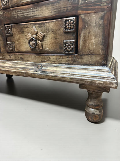 HLHF Floral Drawer Chest Occasional Furniture Store Burlington Ontario Near Me 