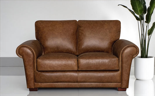 HLHF Mark Leather Loveseat Living Furniture Store Burlington Ontario Near Me 
