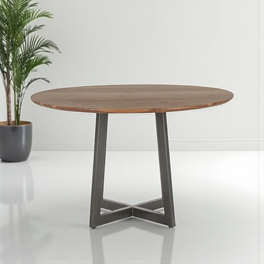 HLHF Salerno Round Dining Table Dining Furniture Store Burlington Ontario Near Me 