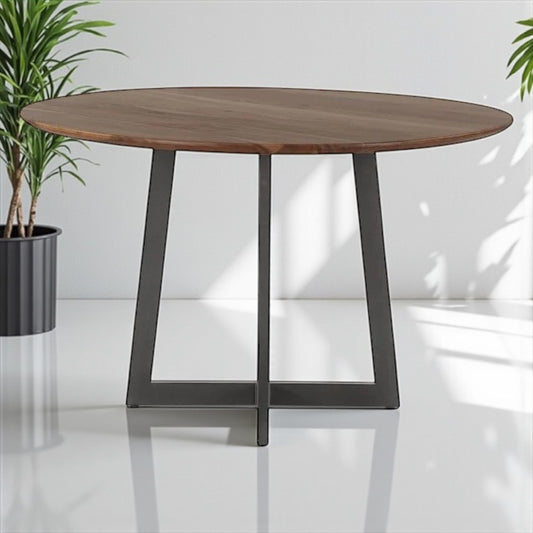 HLHF Salerno Round Dining Table Dining Furniture Store Burlington Ontario Near Me 