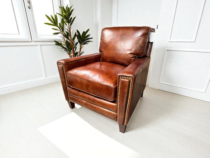 HLHF 7774-10 Library Leather Chair Accent Chairs, Living, Sale Furniture Store Burlington Ontario Near Me 