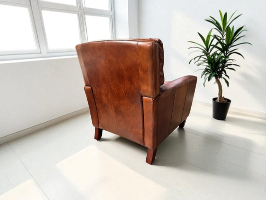 HLHF 7774-10 Library Leather Chair Accent Chairs, Living, Sale Furniture Store Burlington Ontario Near Me 