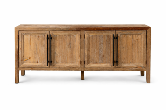 HLHF Colony 4 Door Console - Black & White Occasional, Sideboards & Buffets Furniture Store Burlington Ontario Near Me 