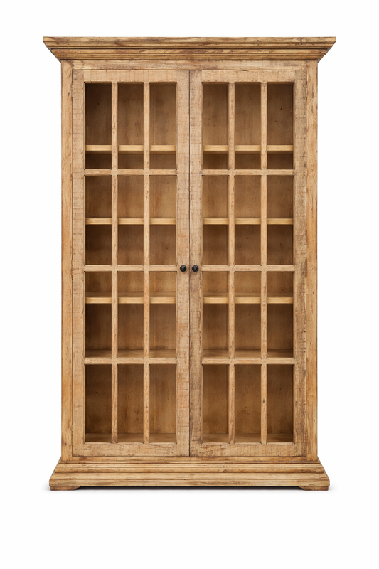 HLHF Baker Large Rustic Bookcase - Old Pine New Arrivals, Occasional, Office Furniture Store Burlington Ontario Near Me 