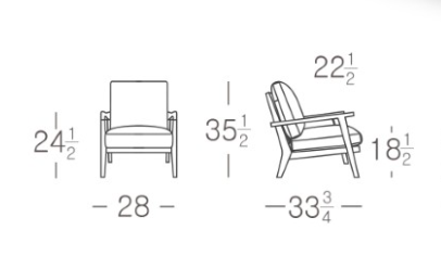 HLHF 1211 Chair Accent Chairs, Living, New Arrivals Furniture Store Burlington Ontario Near Me 