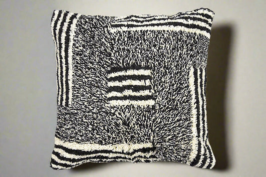 HLHF Onyx Pillow - Ebony & Ivory Pillows & Throws Furniture Store Burlington Ontario Near Me 