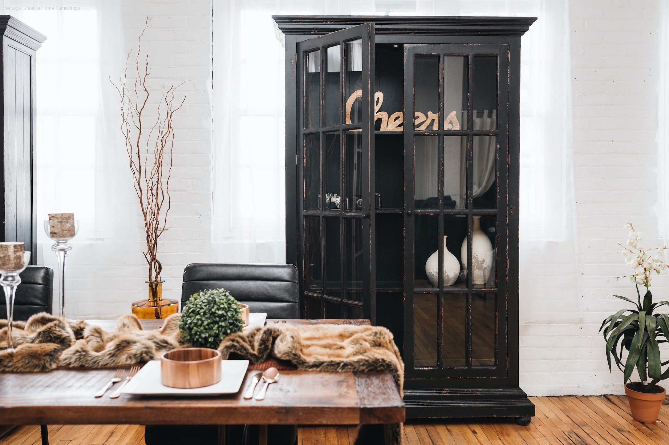 BKS10 Large Rustic Bookcase Furniture Burlington ON San Augustin – HLHF