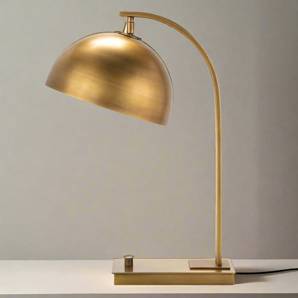 HLHF Otto Desk Lamp - Black and Gold Lighting, Office Furniture Store Burlington Ontario Near Me 