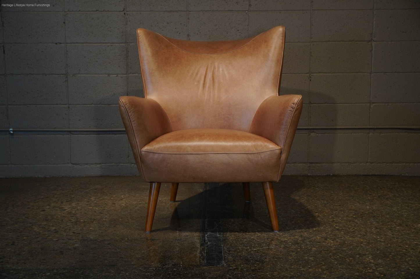 996-1(2A) Leather Accent Chair Furniture Stores Burlington Ontario Near Me HLHF