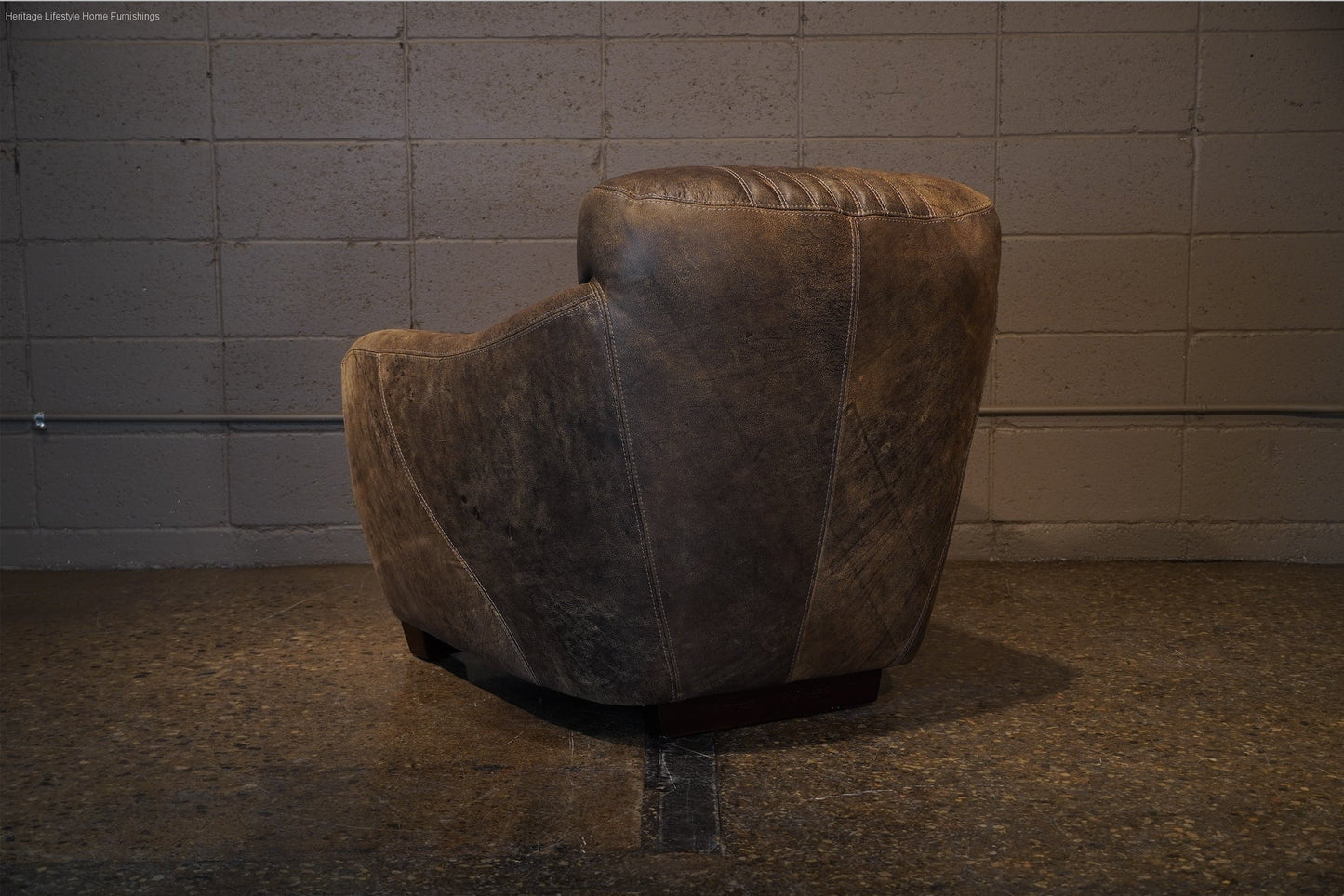 J365 Leather Club Chair Furniture Stores Burlington Ontario Near Me HLHF