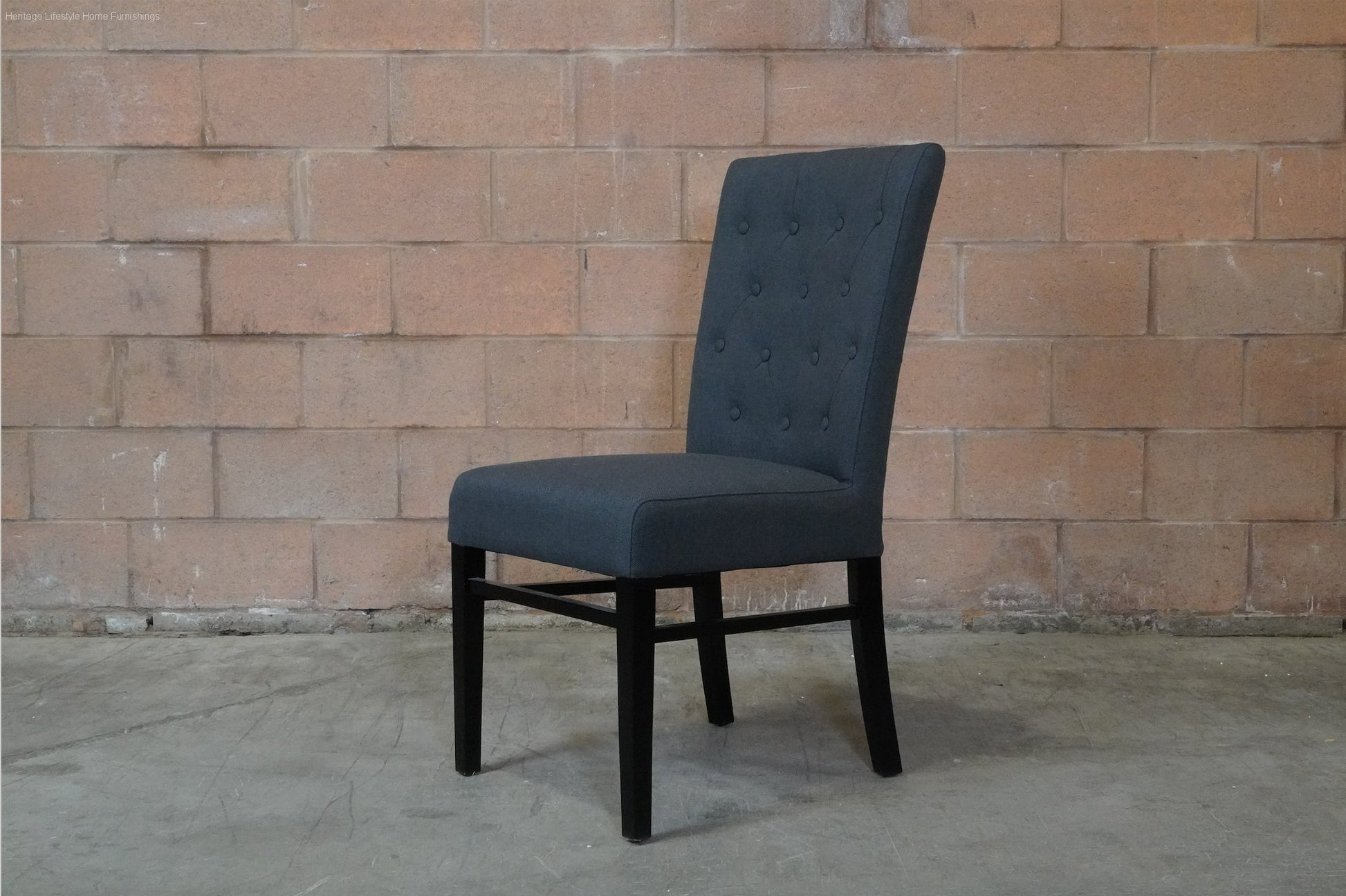 Emma Tufted Fabric Dining Side Chair