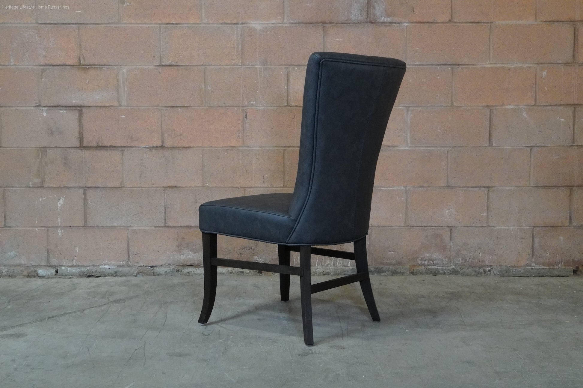 HLHF Y555 Coated Fabric Dining Chair - Charcoal Dining Furniture Store Burlington Ontario Near Me 