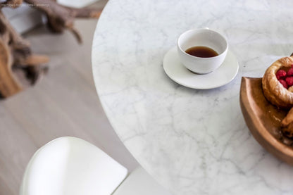 HLHF Flute Marble Dining Table Dining Furniture Store Burlington Ontario Near Me 
