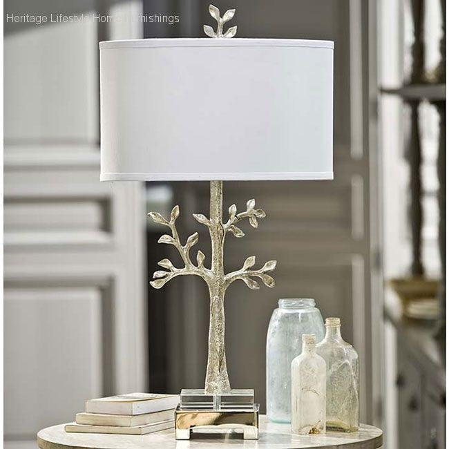 Lamp - Silver Tree Table Lamp