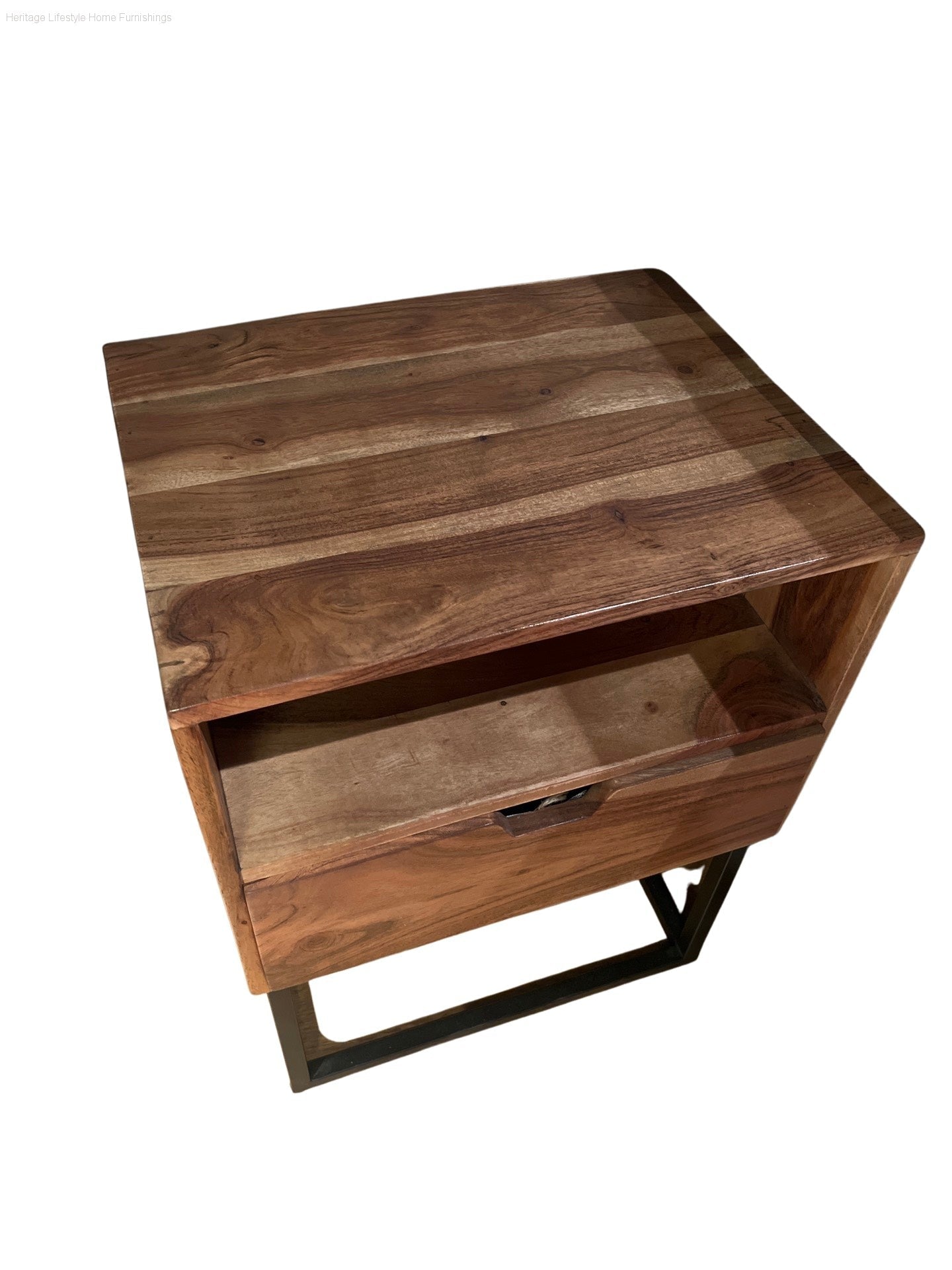 Occasional Tables - CL01032 1 Shelf + 1 Drawer Side Table