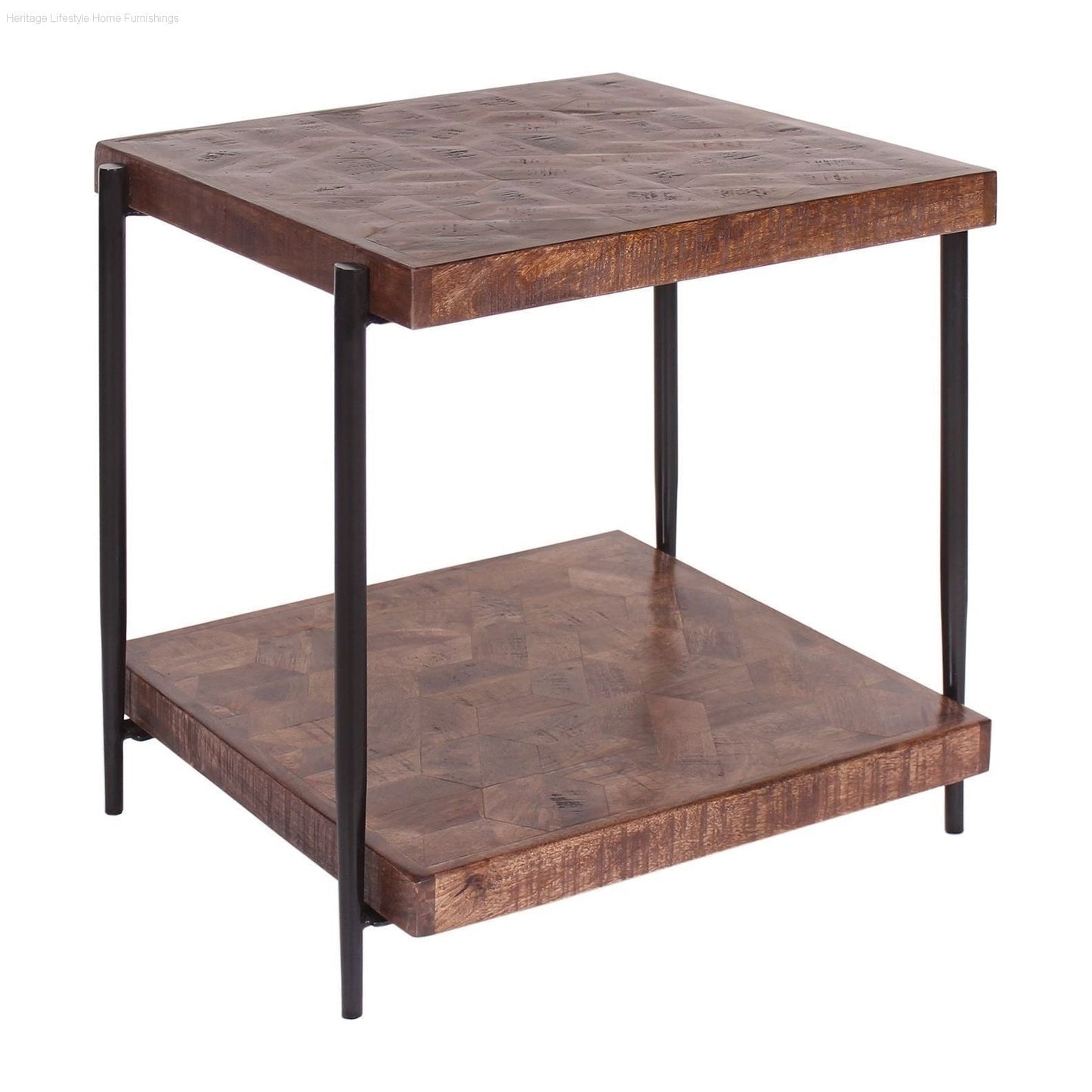 Occasional Tables - CL02521 Hex Inlay End Table