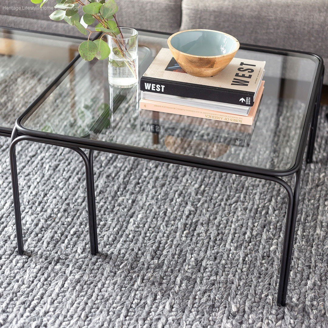 Occasional Tables - Deco Coffee Table - Black
