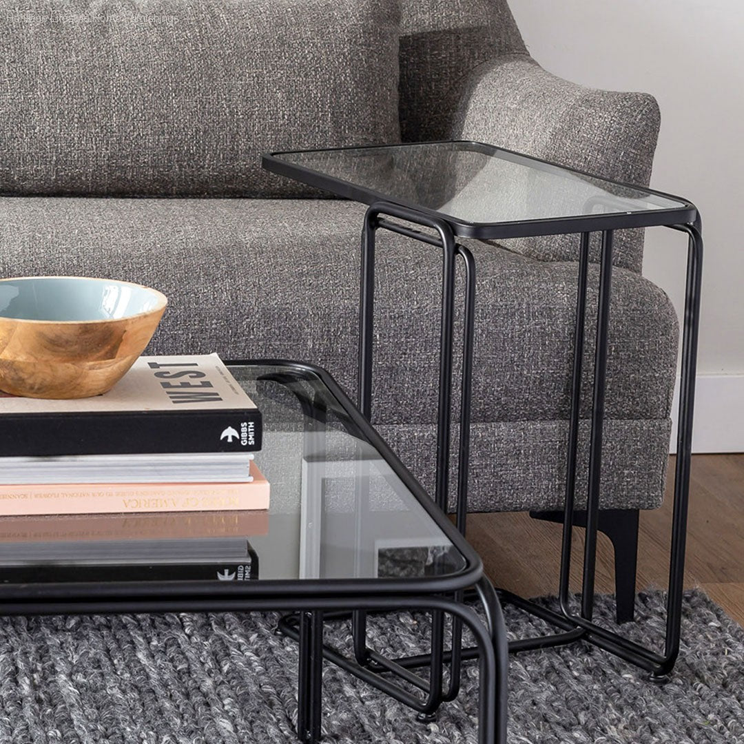 Deco Side Table - Black Occasional Tables Burlington ON SIF – HLHF
