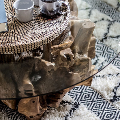 HLHF Natura Rootball Coffee Table - 42" & 48" Living, Occasional Furniture Store Burlington Ontario Near Me 