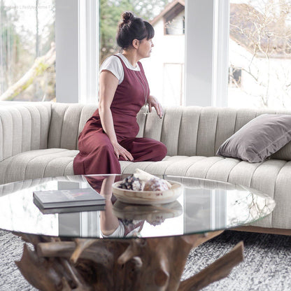 HLHF Natura Rootball Coffee Table - 42" & 48" Living, Occasional Furniture Store Burlington Ontario Near Me 