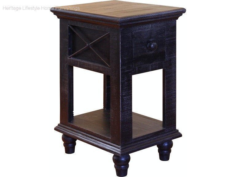 Occasional Tables - Vintage Black Occasional Collection
