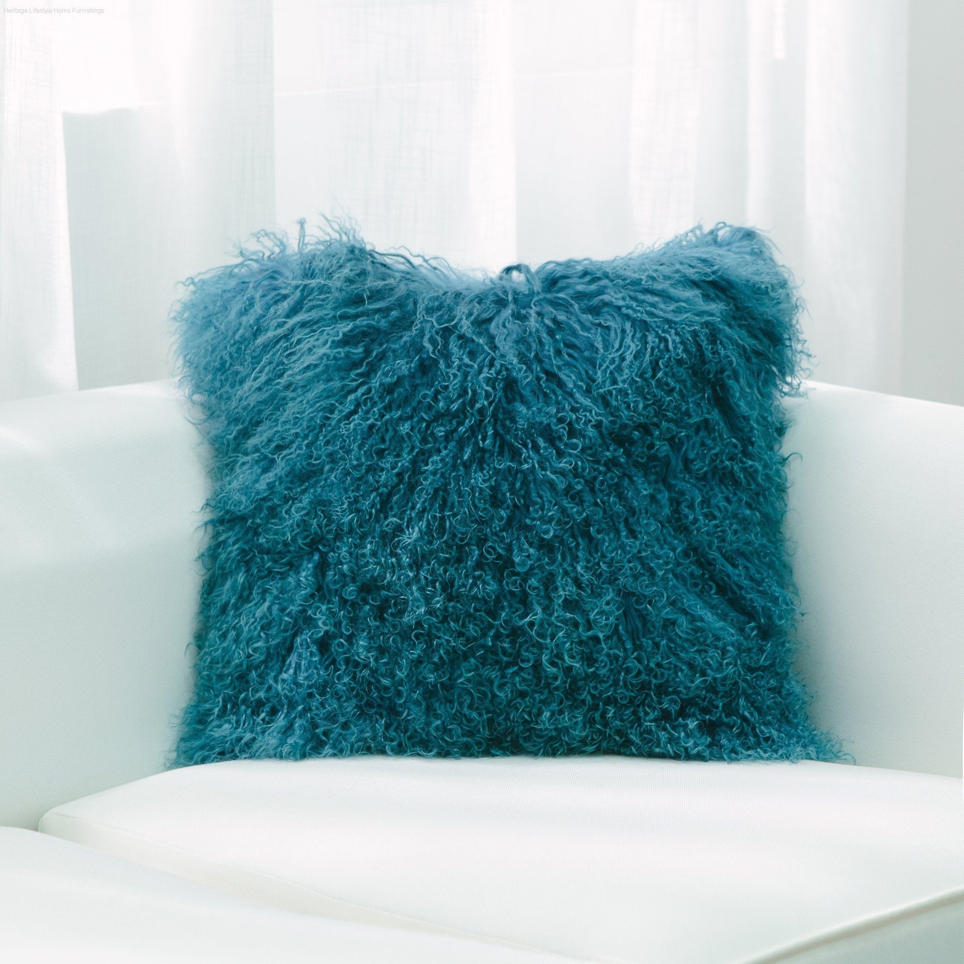 Pillow - Mongolian Lamb Fur Pillow