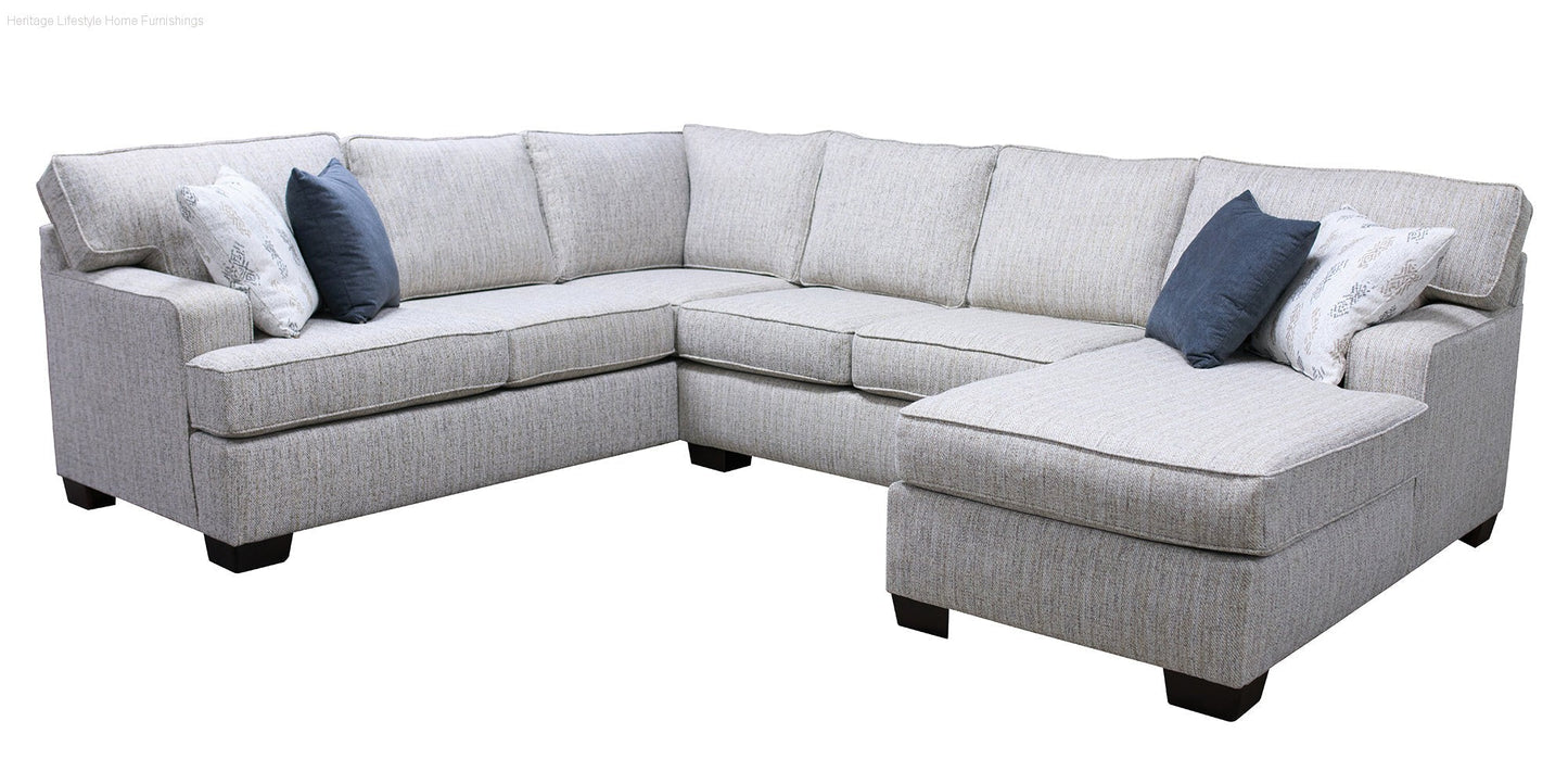 Sectional - Frazier Fabric Sectional