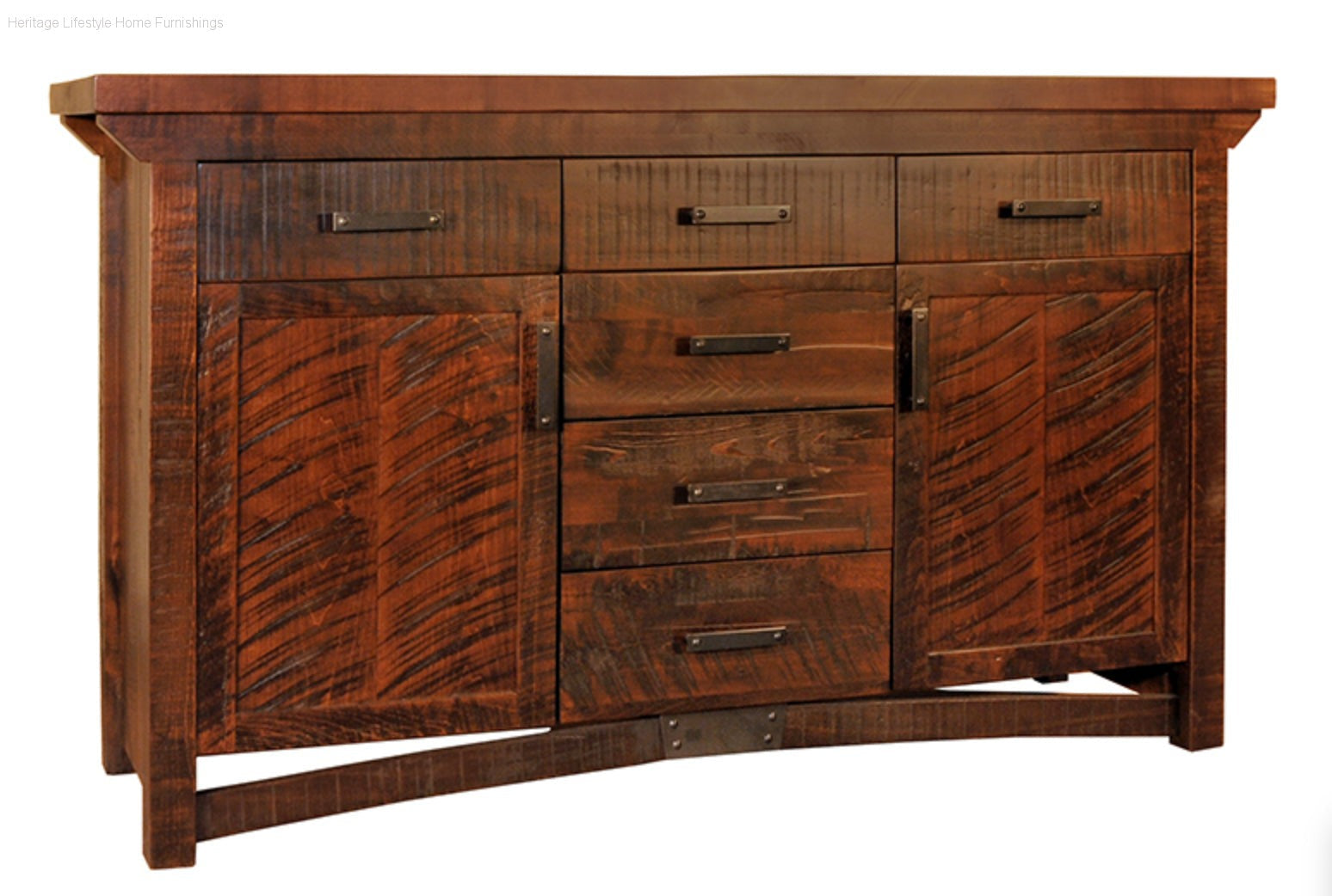 HLHF Rustic Carlisle Sideboard Sideboards & Buffets Furniture Store Burlington Ontario Near Me 